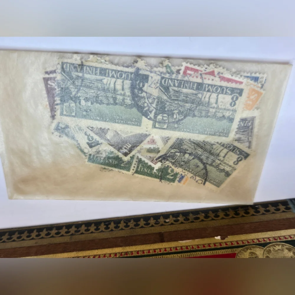 HUGE Lot Of Vintage Stamps‎ Mid Century Both Used And Unused